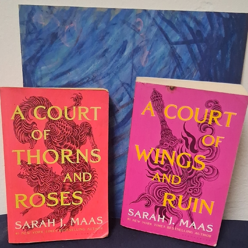 A Court of Thorns and Roses Books #1 & #3
